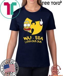 Rick Sanchez Wu Tang Wubba Lubba Dub Dub Offcial T-Shirt