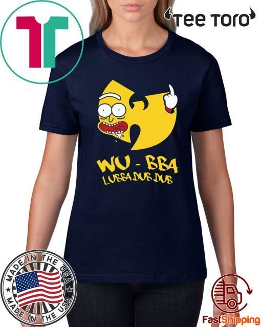 Rick Sanchez Wu Tang Wubba Lubba Dub Dub Offcial T-Shirt