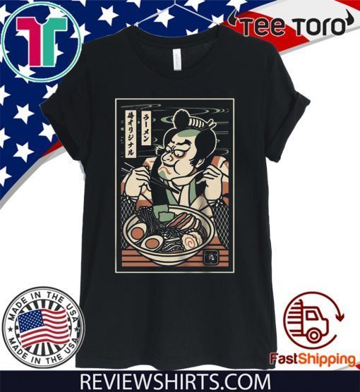 Ramen Samurai Tee Shirt