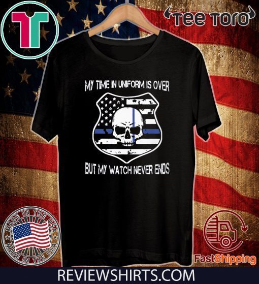 Retired Police Officer T-Shirt - Universal Orlando Stops Retired Florida