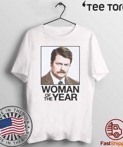 Offcial Ron Swanson Woman of the Year Parks and Recreation T-Shirt