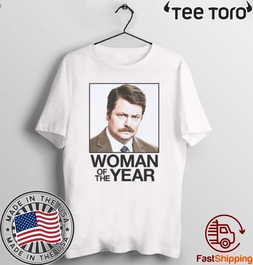 Offcial Ron Swanson Woman of the Year Parks and Recreation T-Shirt