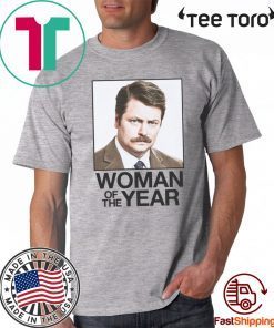 Offcial Ron Swanson Woman of the Year Parks and Recreation T-Shirt