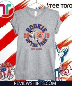 Rookie Of The Year Pete Alonso Offcial T-Shirt