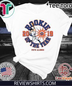 Rookie Of The Year Pete Alonso Offcial T-Shirt