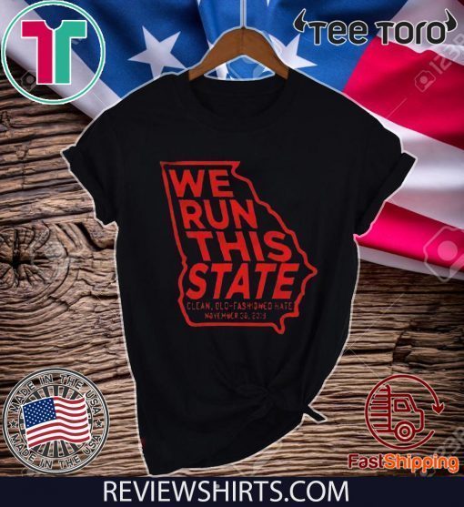 Run This State Tee Shirt