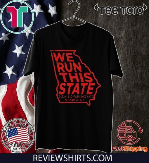 Run This State Tee Shirt