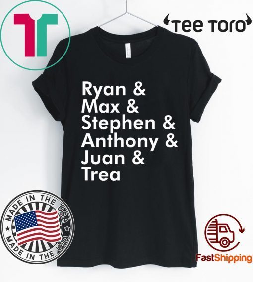 Ryan Max Stephen Anthony Juan Trea Unisex T-Shirt