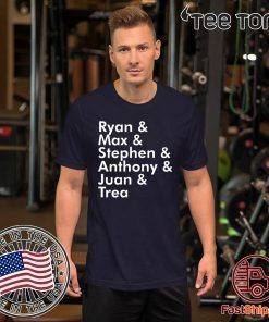 Ryan Max Stephen Anthony Juan Trea Unisex T-Shirt