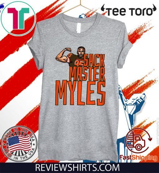 SACK MASTER MYLES CLEVELAND BROWNS T-SHIRT