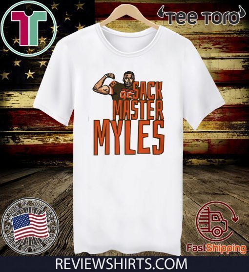 SACK MASTER MYLES CLEVELAND BROWNS T-SHIRT