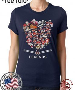 San Francisco 49ers Players Legends Signatures Shirt - Offcial Tee