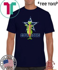 Santa Grinch Dallas Cowboys Christmas Classic T-Shirt