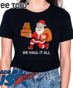 Santa Ups FedEx Amazon We Haul It All Shirt T-Shirt