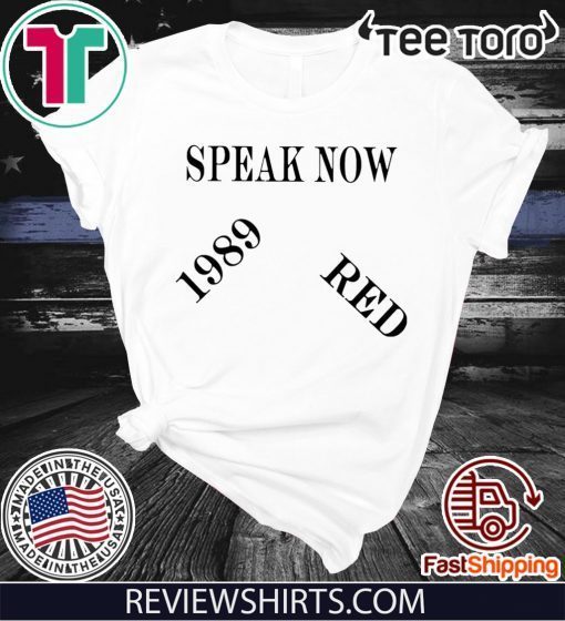 Buy Speak Now 1989 Red Fearless T-Shirt