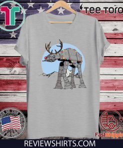 Star Wars Rudolph ATAT Walker Reindeer ATAT Funny Xmas Gift T-Shirt