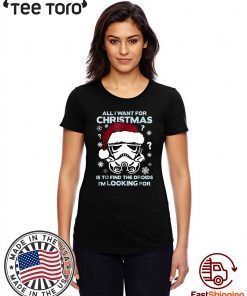 Star Wars Storm Trooper Droid Looking Christmas 2020 T-Shirt