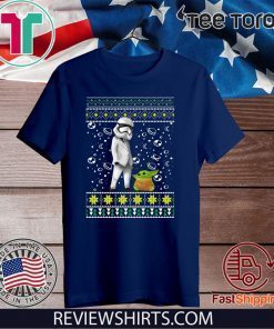 Star Wars Stormtrooper And Baby Yoda Ugly Christmas Shirt T-Shirt