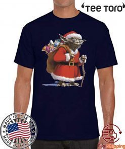 Star Wars Yoda Santa Claus Ugly Faux Christmas Shirt T-Shirt