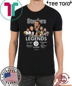 Steelers Pittsburgh Steelers Legends Signature Offcial T-Shirt