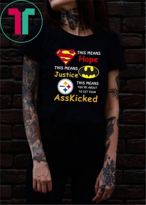 Steelers Superman This means hope this means justice Classic T-Shirt