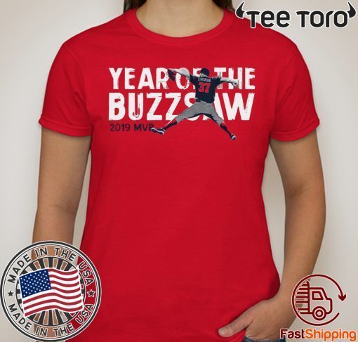 Stephen Strasburg Buzz Saw Shirt - MLBPA Licensed Tee Shirt