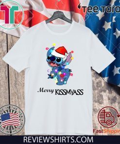 Stitch Merry Kiss my ass Shirt T-Shirt