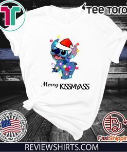 Stitch Merry Kiss my ass Shirt T-Shirt