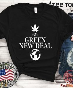 THE GREEN NEW DEAL SHIRT - OFFCIAL TEE