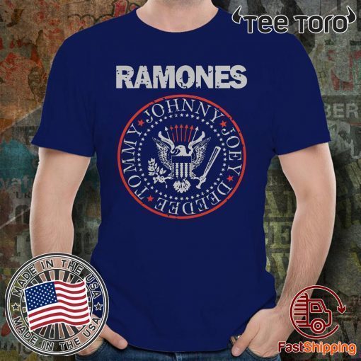 OFFCIAL THE RAMONES T-SHIRT