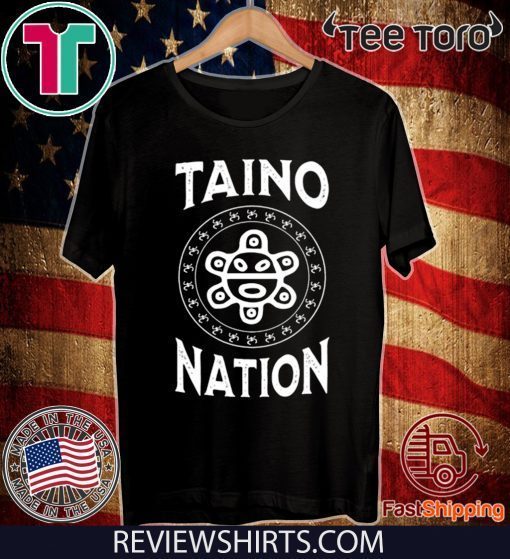 Taino Nation Coqui Sun Boricua t-shirts
