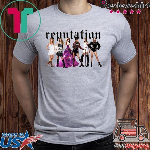 Taylor Swift Merch Reputation White T-Shirt