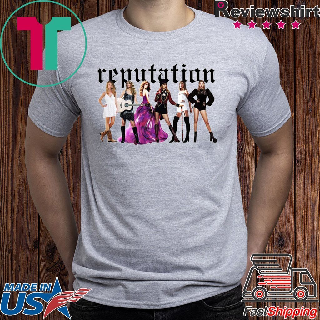 Taylor Swift Merch Reputation White T-Shirt - ShirtElephant Office