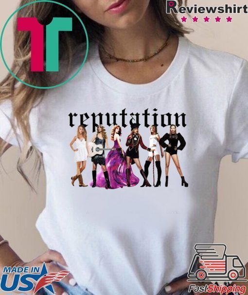 Taylor Swift Merch Reputation White T-Shirt