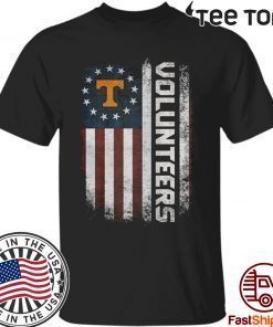 Tennessee Volunteers Betsy Ross flag T Shirt