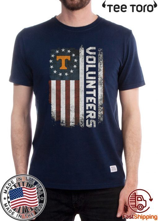 Tennessee Volunteers Betsy Ross flag T Shirt