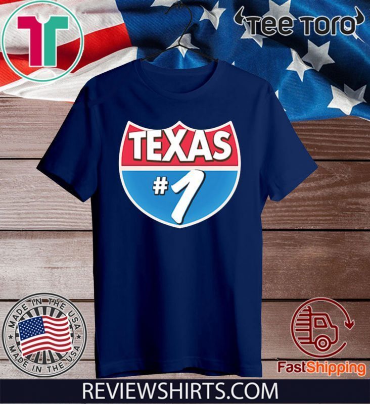 Offcial Texas Number 1 TShirt ShirtElephant Office