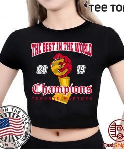 The Best In The World Raptors Champions 2019 Drake T-Shirt
