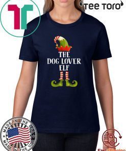 The Dog Lover Elf Christmas 2020 T-Shirt