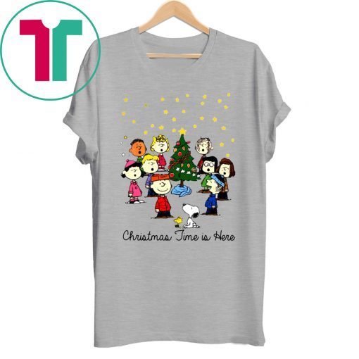 The Peanuts Gang Christmas Time Is Here Snoopy Shirt