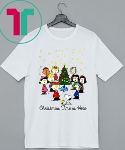 The Peanuts Gang Christmas Time Is Here Snoopy Shirt