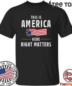 This is America Here Right Matters T-Shirt - Alexander Vindman Shirt