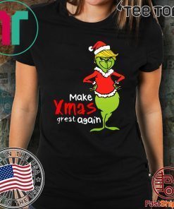 Trump Grinch Make Xmas Great Again Christmas Offcial T-Shirt