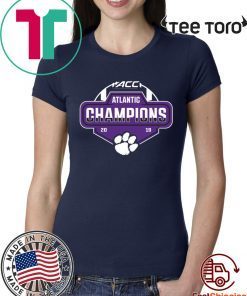 Clemson Tigers 2019 ACC Atlantic Football Division Champions Limited Edition T-Shirt
