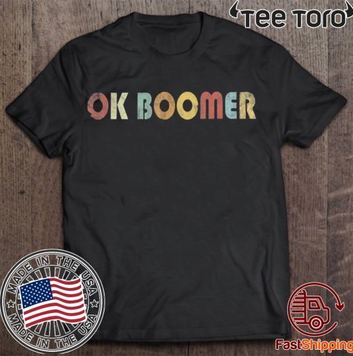 Offcial Vintage Ok Boomer T-Shirt