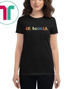 OK Boomer Gen Z Millennials Vintage Retro Meme Joke Vintage Shirt