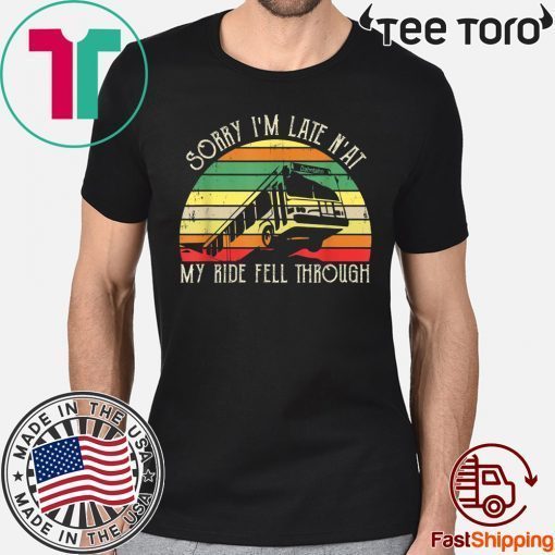 Vintage Pittsburgh Bus in Sinkhole T-Shirt - Offcial Tee