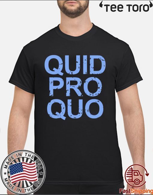 Vintage Quid Pro Quo For Edition Shirt