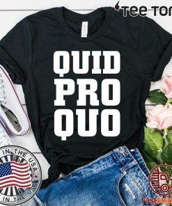 Vintage Quid Pro Quo For Edition T-Shirt