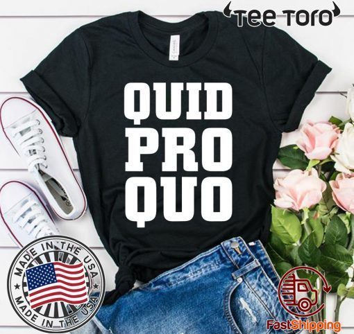 Vintage Quid Pro Quo For Edition T-Shirt